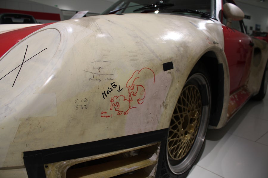 Porsche development prototype - Credit: Carson White